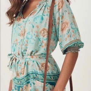 🧜🏼‍♀️NWT SPELL AND THE GYPSY SEASHELL ROMPER-FREE PEOPLE EXCLUSIVE!🧜🏼‍♀️